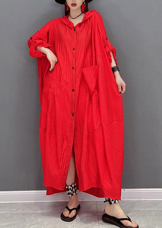 Fine Robe de vacances rouge rouge