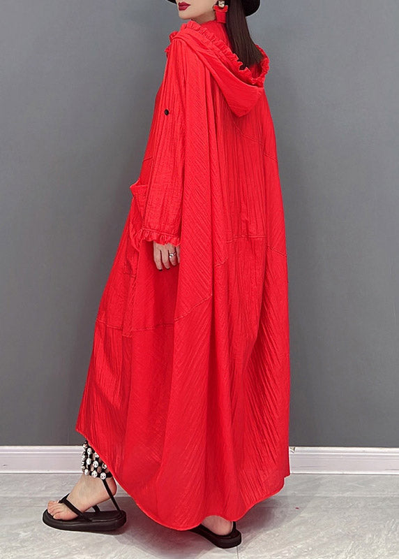 Fine Robe de vacances rouge rouge