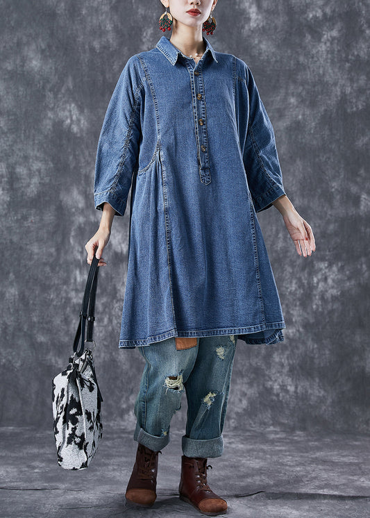 Femmes Blue Peter Pan Collier Robe en jean Robe Bracelet